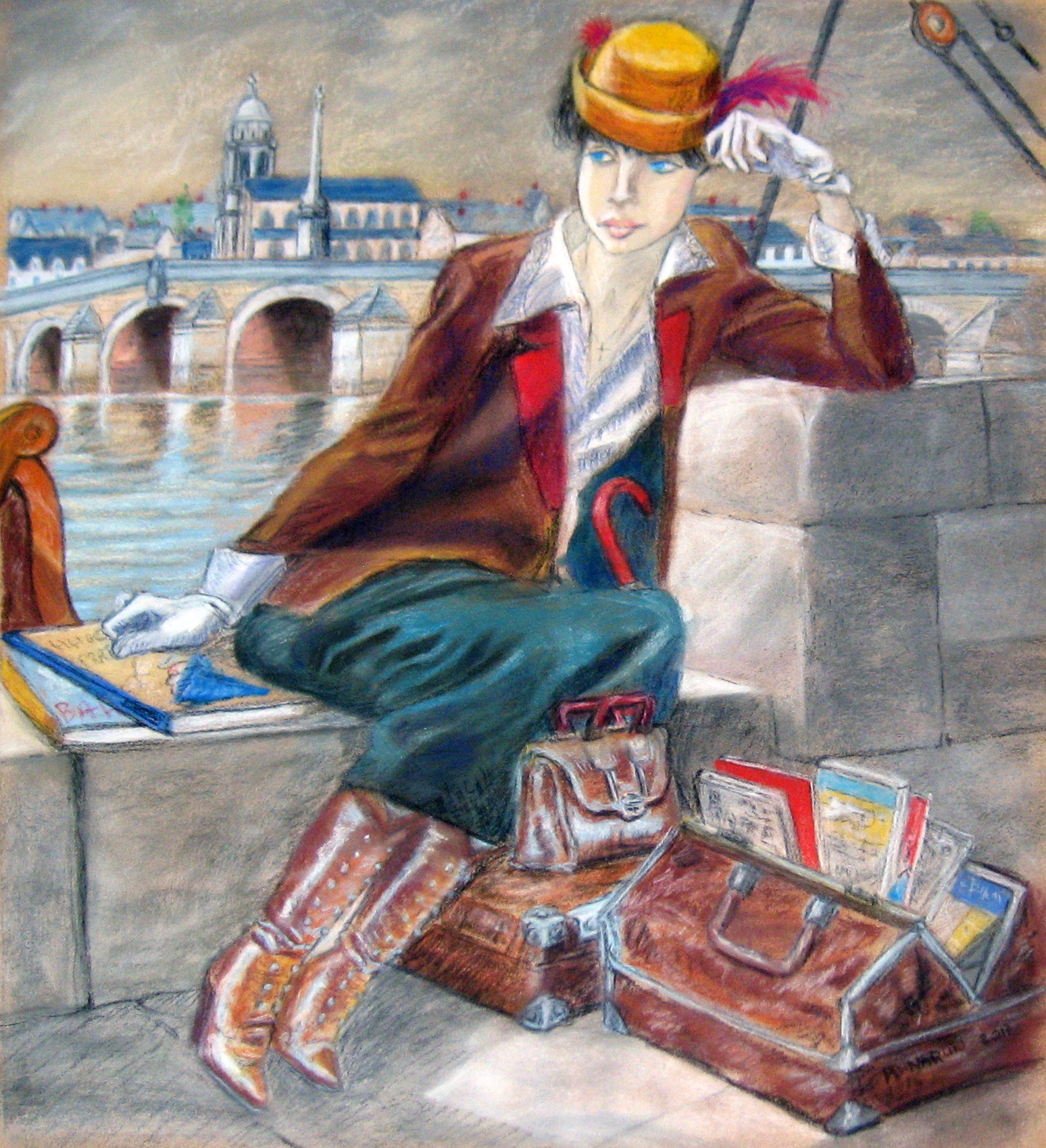 pastel affiche BD boom nicolas pennarun