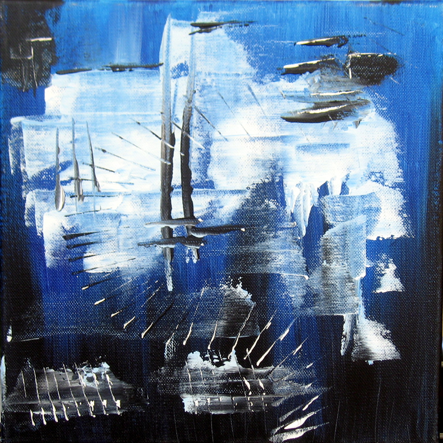 huile abstrait nicolas pennarun