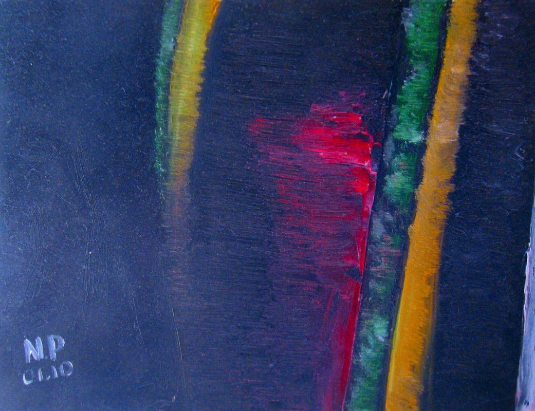 huile abstrait nicolas pennarun