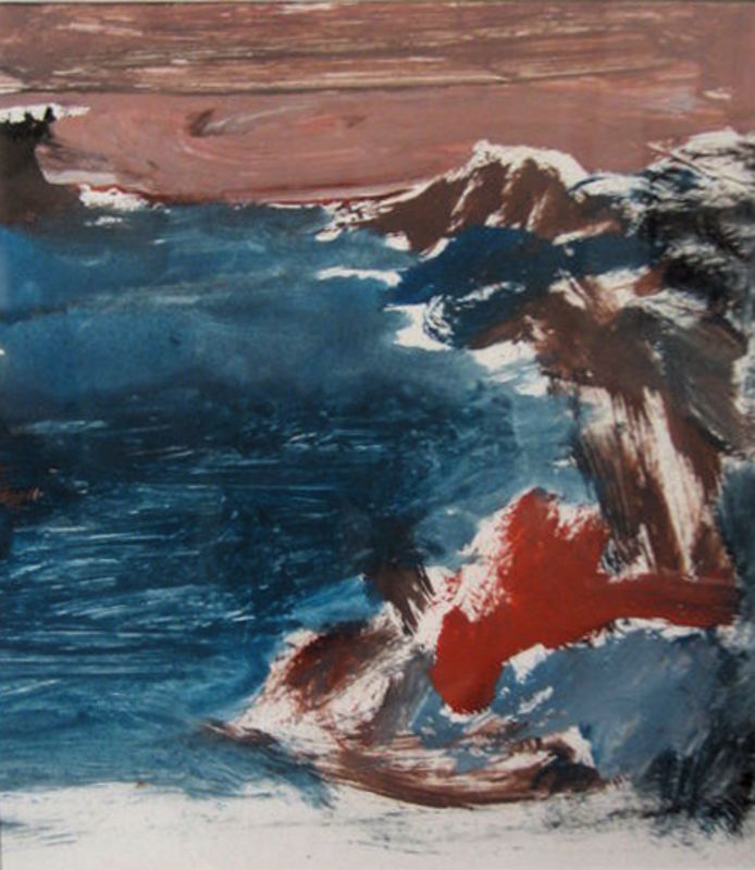gouache mer nicolas pennarun