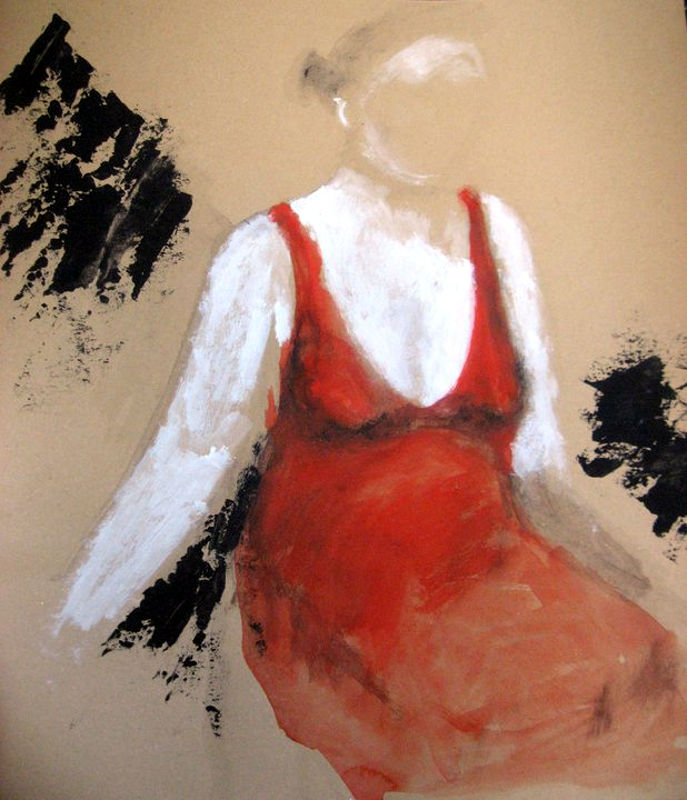 gouache buste nicolas pennarun