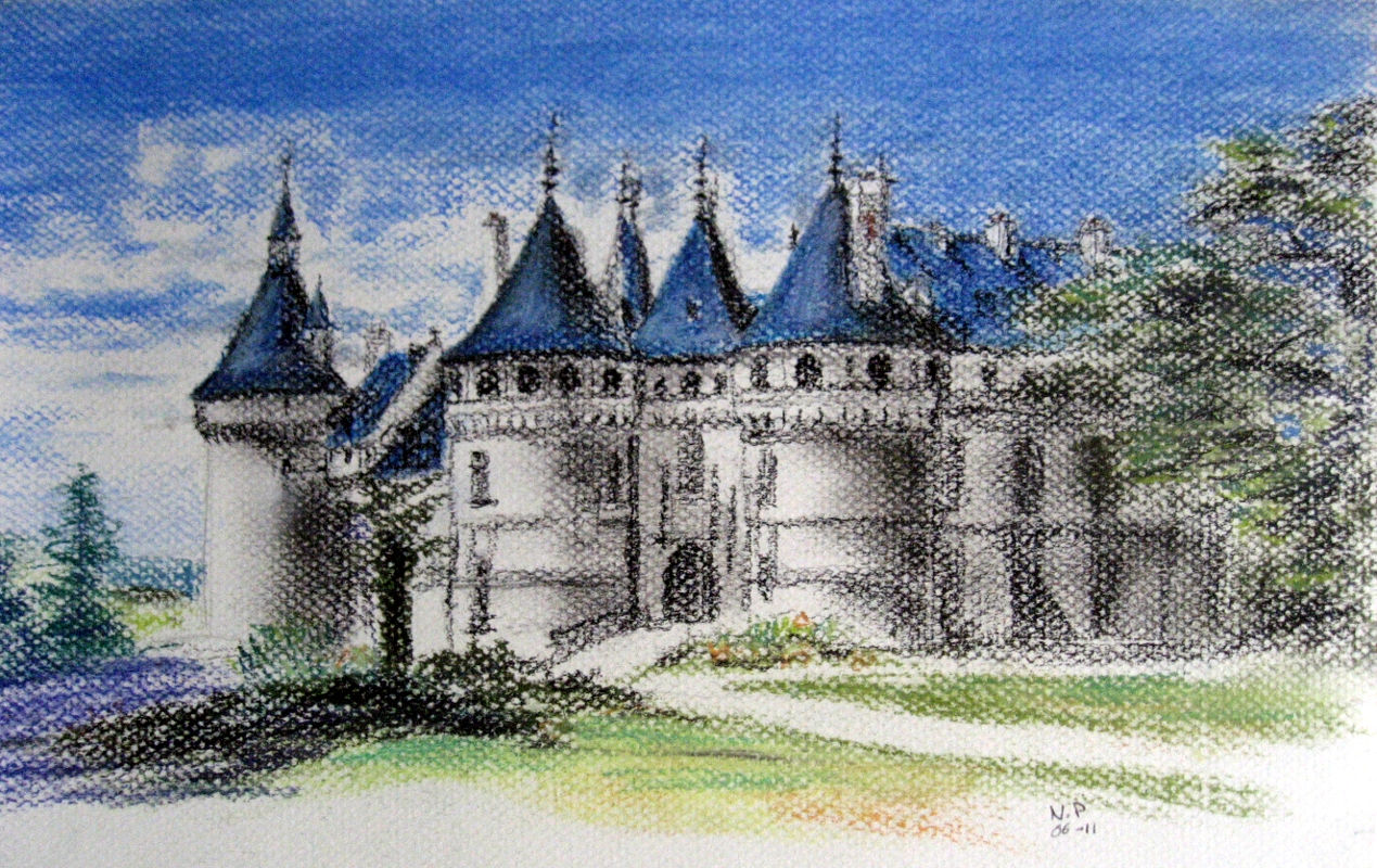 pastel chaumont-sur-loire nicolas pennarun