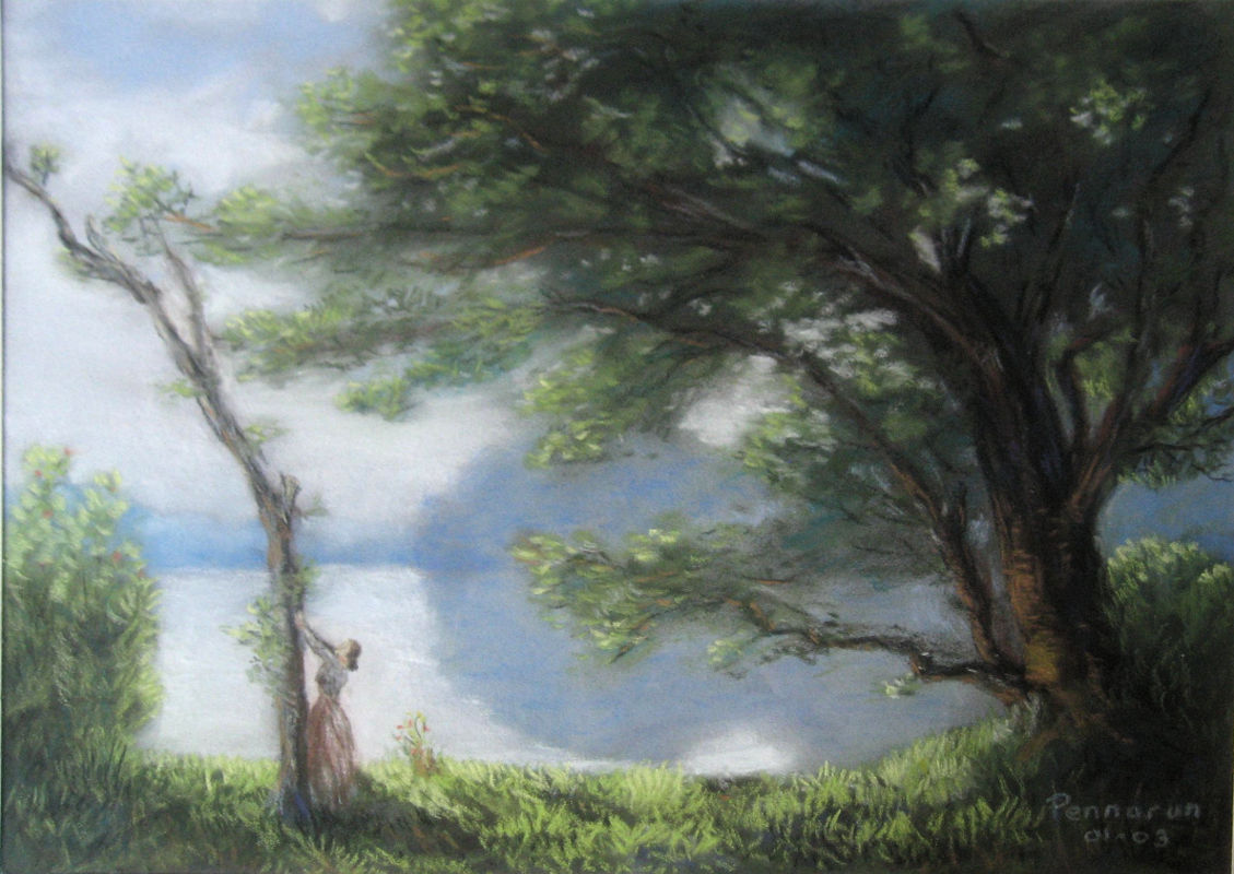 corot pastel nicolas pennarun