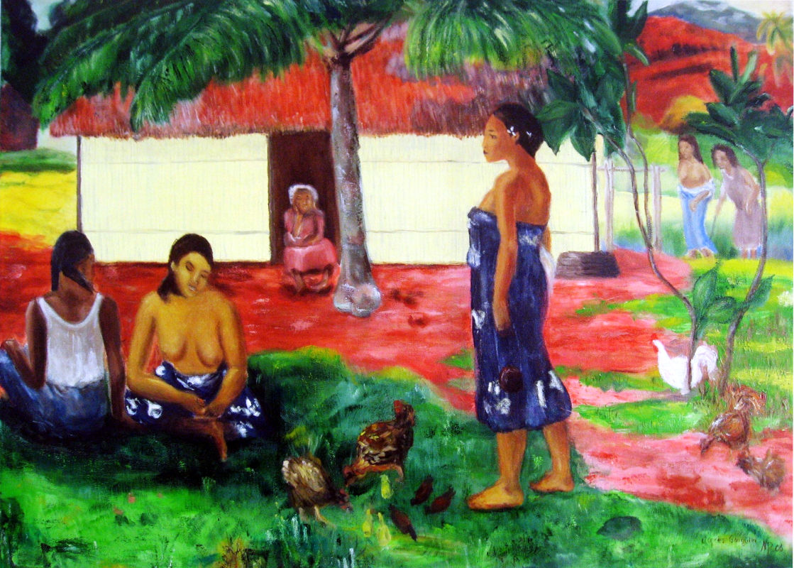 gauguin huile nicolas pennarun