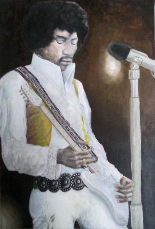 jimi hendrix pastel nicolas pennarun