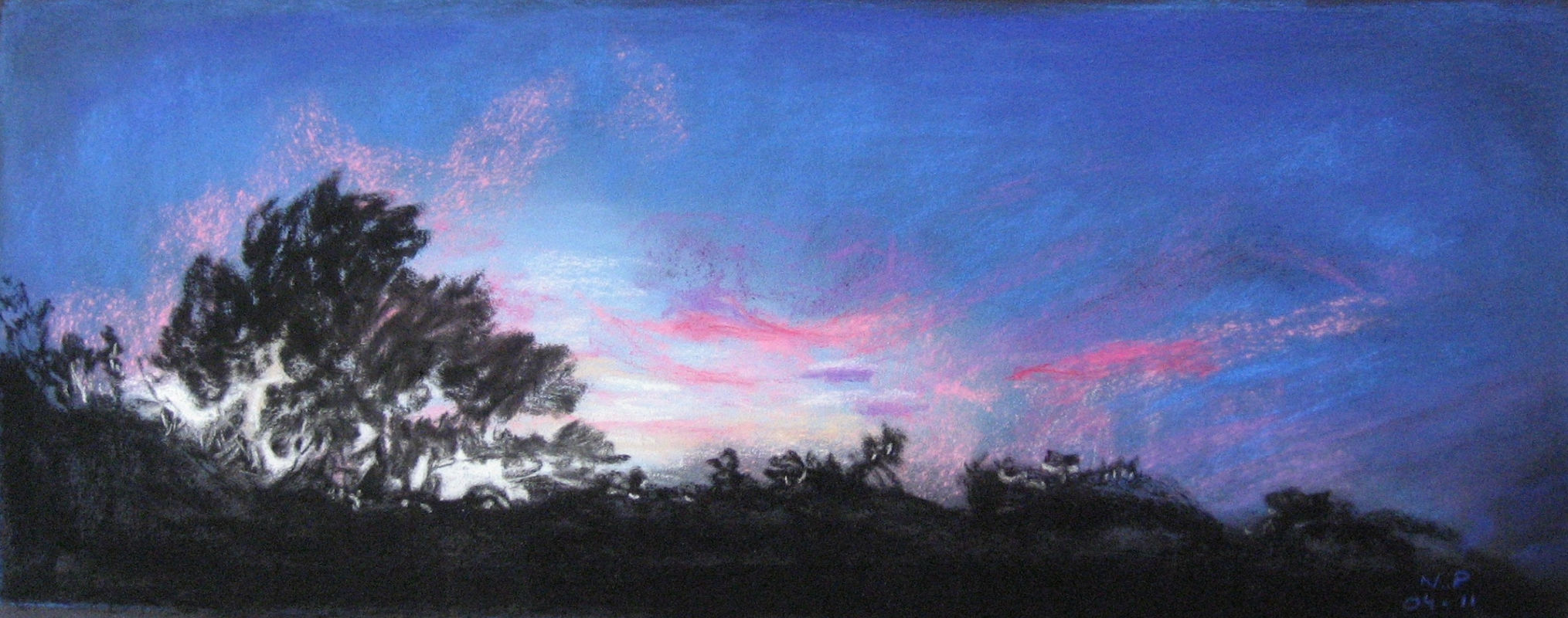 pastel matin nicolas pennarun