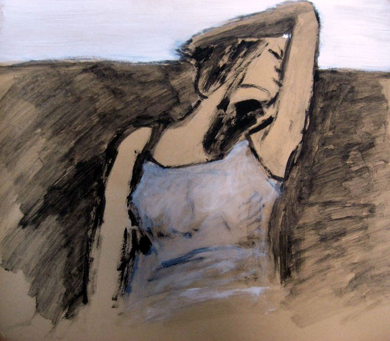 gouache sommeil nicolas pennarun